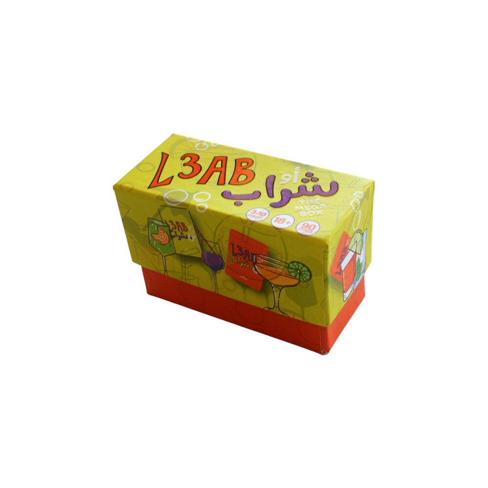 L3ab aw Shrab card game