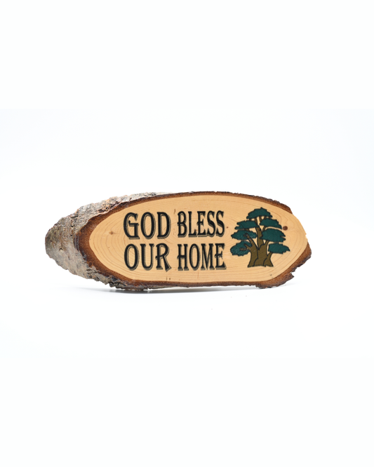 Wooden Home Greeting