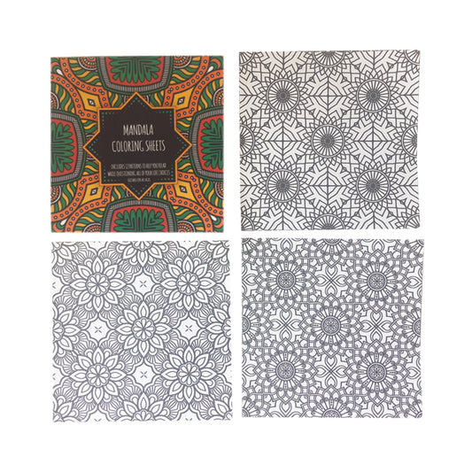 Mandala coloring book