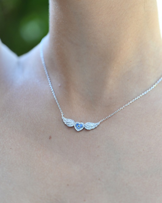 Heart & Wings Necklace