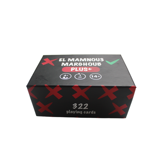 El Mamnou3 Marghoub card game
