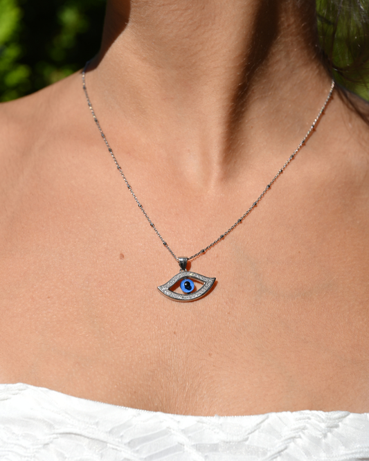 Blue eye Necklace