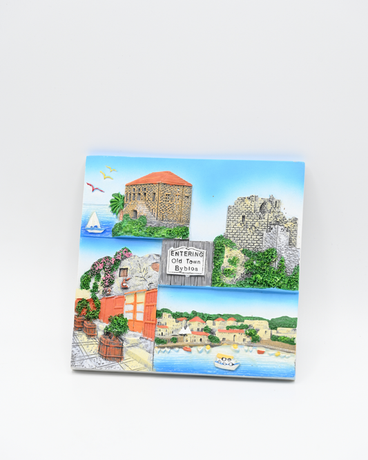 Lebanese Byblos coaster