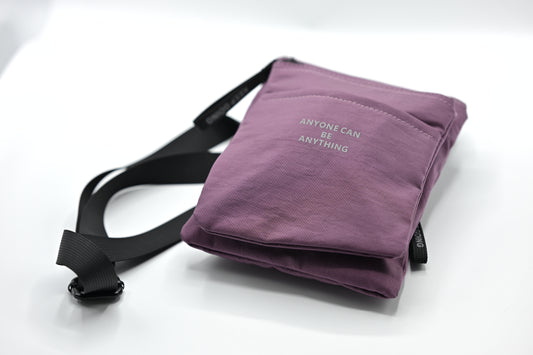 Purple Crossbody Bag – Anyone Can Be Anything