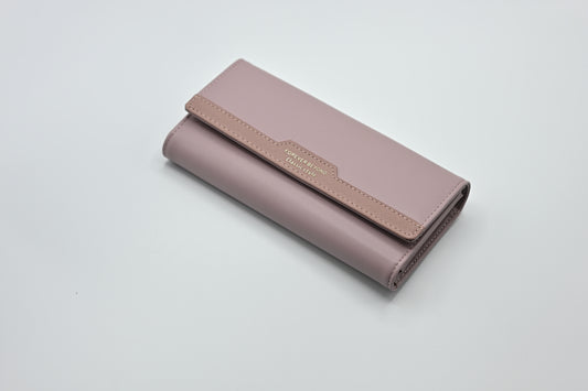 Forever Beyond Classic Style – Dusty Pink Flap Wallet