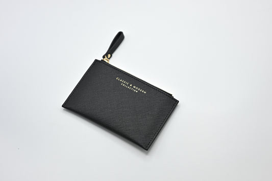 Classic & Modern – Black Slim Card Holder